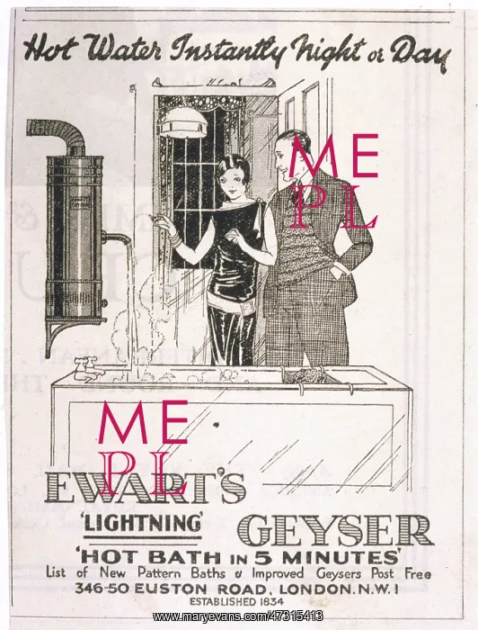  : EWART'S GEYSER 1929