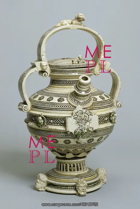 : Ewer from Saint-Porchaire : Ewer from Saint-Porchaire