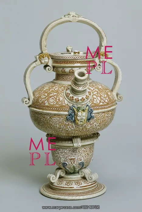 : Ewer from Saint-Porchaire : Ewer from Saint-Porchaire