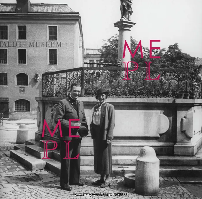 : Ewld Balser and his wife Vera : Ewld Balser and his wife Vera