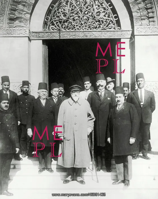 : Ex-King Ferdinand of Bulgaria in Egypt : Ex-King Ferdinand of Bulgaria in Egypt
