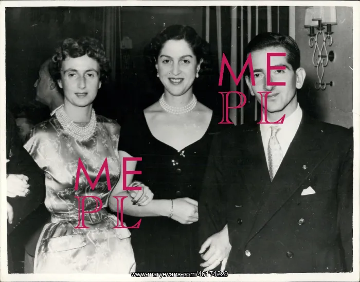 : Ex-King Peter and ex-Queen Alexandra of Yugoslavia : Ex-King Peter and ex-Queen Alexandra of Yugoslavia