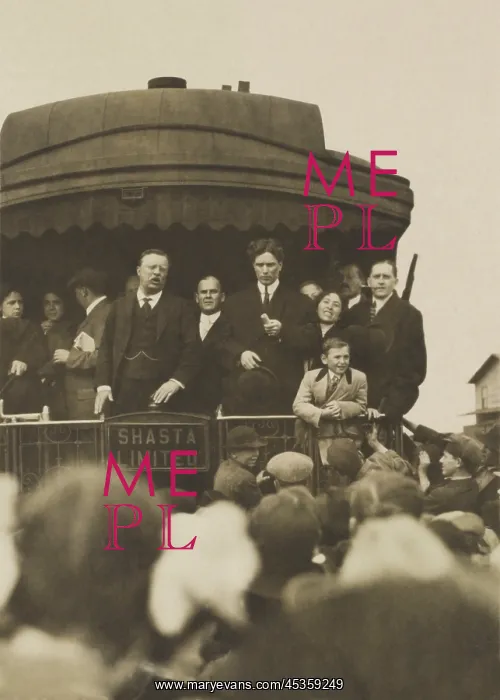 : Ex-President Theodore Roosevelt on Jacobs Ladder : Ex-President Theodore Roosevelt on Jacobs Ladder