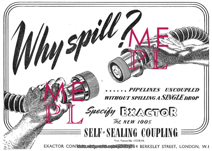 : Exactor Self-Sealing Pipe Couplings : Exactor Self-Sealing Pipe Couplings