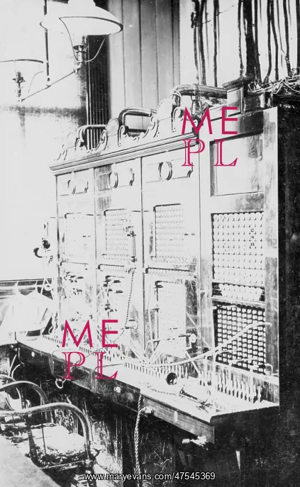  : An example of an early telephone switchboard