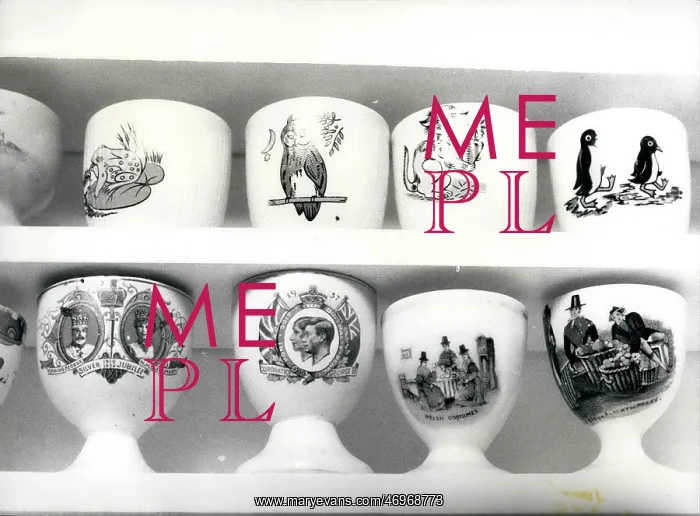 : Examples from David Cove's collection of egg cups : Examples from David Cove's collection of egg cups