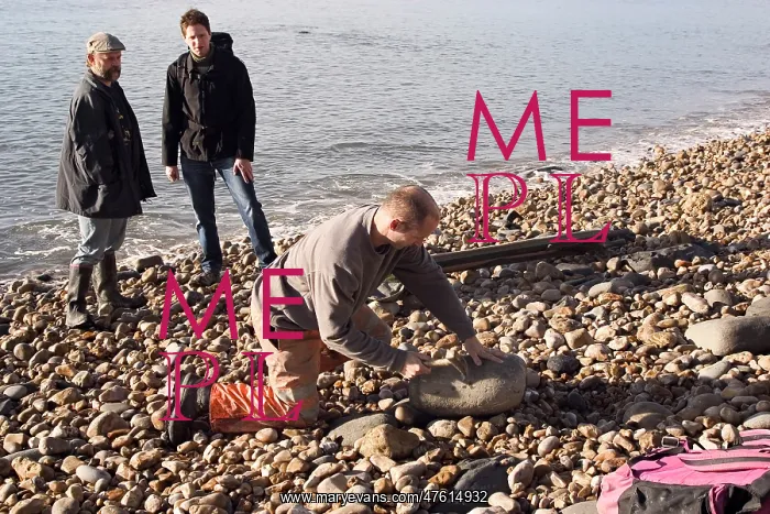 : Excavating at Charmouth : Excavating at Charmouth