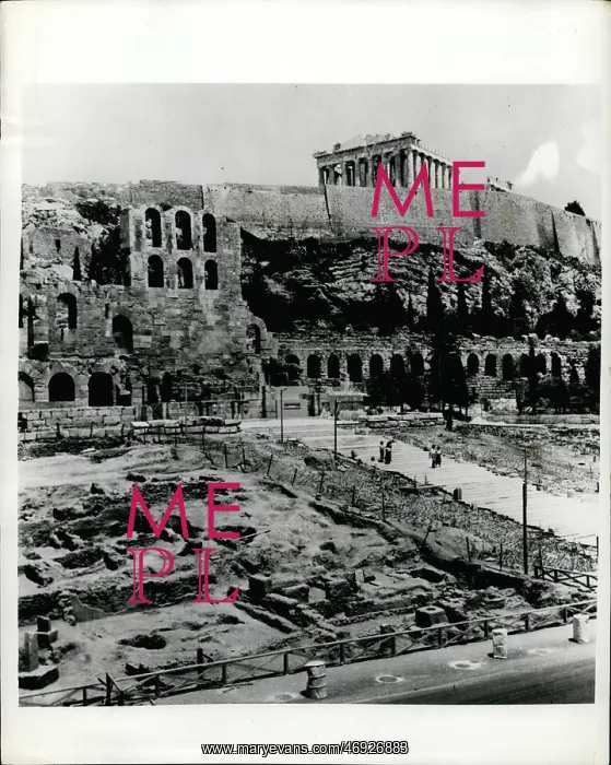 : Excavation around Ancient Conservatory in Greece : Excavation around Ancient Conservatory in Greece
