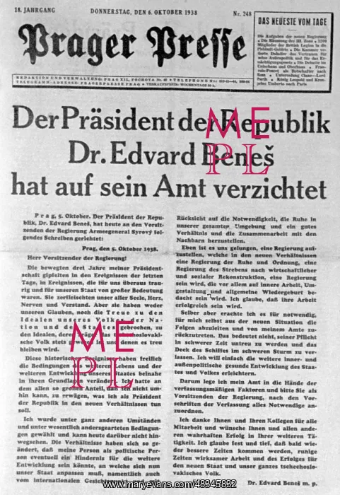 : Excerpt from a newspaper, 1938 : Excerpt from a newspaper, 1938