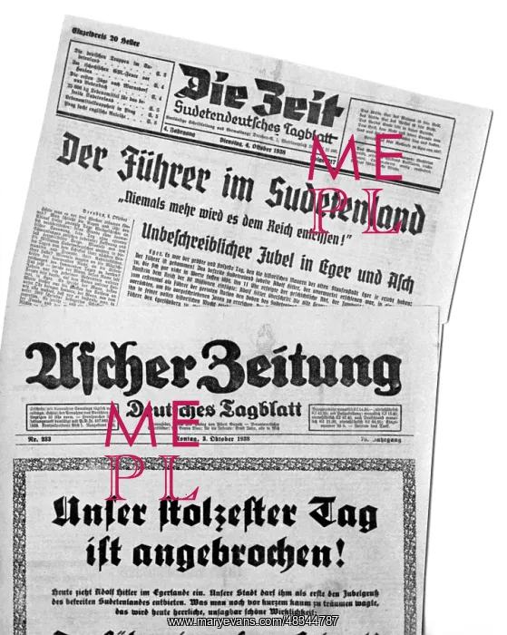 : Excerpts from two newspapers, 1938 : Excerpts from two newspapers, 1938