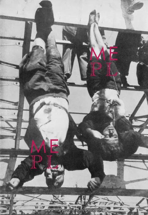 : Executed Benito Mussolini and mistress, Clara Petacci : Executed Benito Mussolini and mistress, Clara Petacci