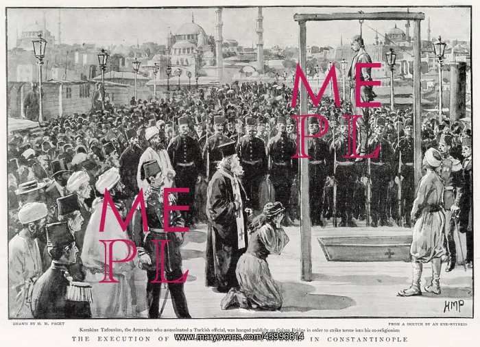 : Execution of an Armenian Murderer, Constantinople 1896 : Execution of an Armenian Murderer, Constantinople 1896