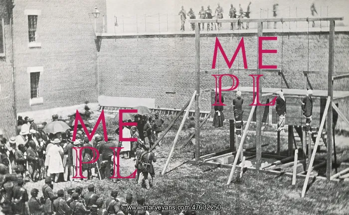 : Execution of the Booth Conspirators, 1865 : Execution of the Booth Conspirators, 1865