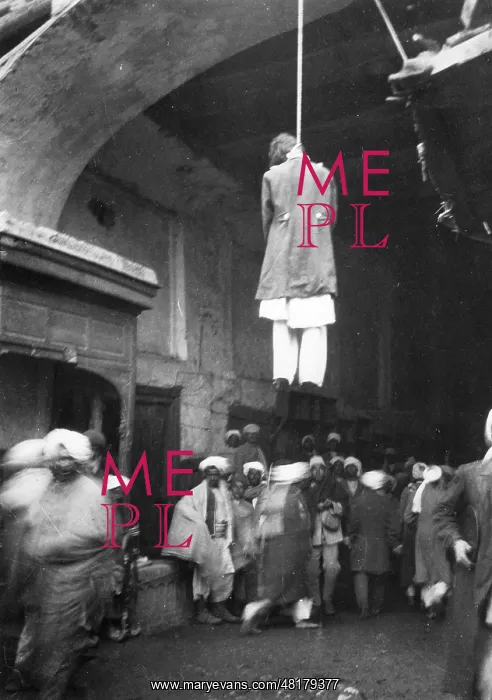 : Execution during the civil war in Kabul, 1929 : Execution during the civil war in Kabul, 1929