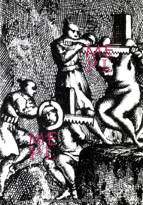 : Execution, Death by Sawing, 18th Century : Execution, Death by Sawing, 18th Century