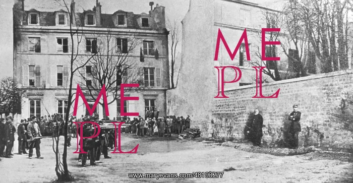 : Execution of the generals Thomas and Lecomte, 1871 : Execution of the generals Thomas and Lecomte, 1871