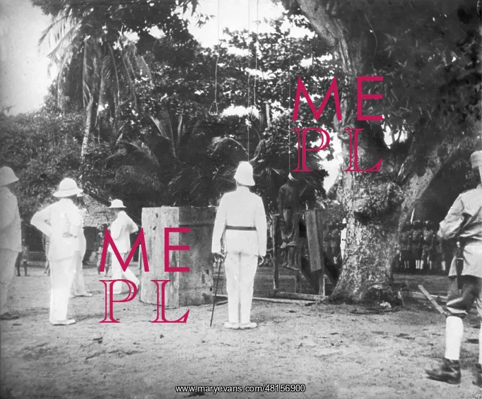 : Execution in German East Africa : Execution in German East Africa
