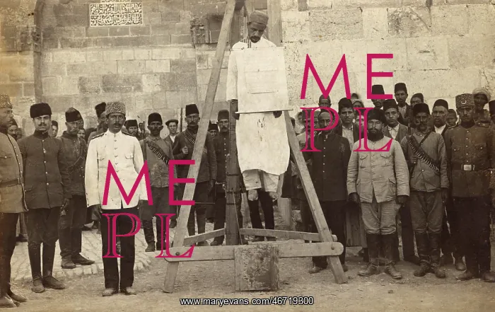 : Execution at Jaffa Gate, Jerusalem - Armenian Genocide : Execution at Jaffa Gate, Jerusalem - Armenian Genocide