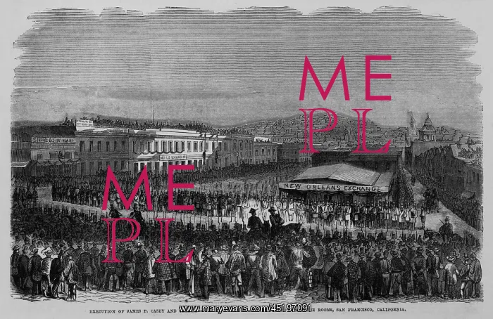: Execution of James P. Casey and Charles ? : Execution of James P. Casey and Charles ?