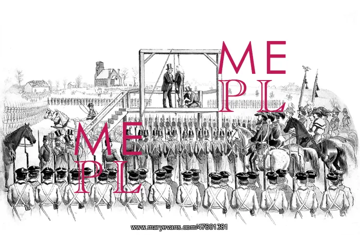 : Execution of John Brown, American Abolitionist, 1859 : Execution of John Brown, American Abolitionist, 1859