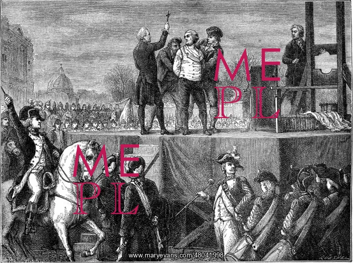 : Execution of the King Louis : Execution of the King Louis
