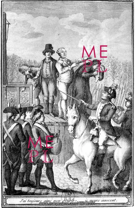 : Execution of the King Louis : Execution of the King Louis