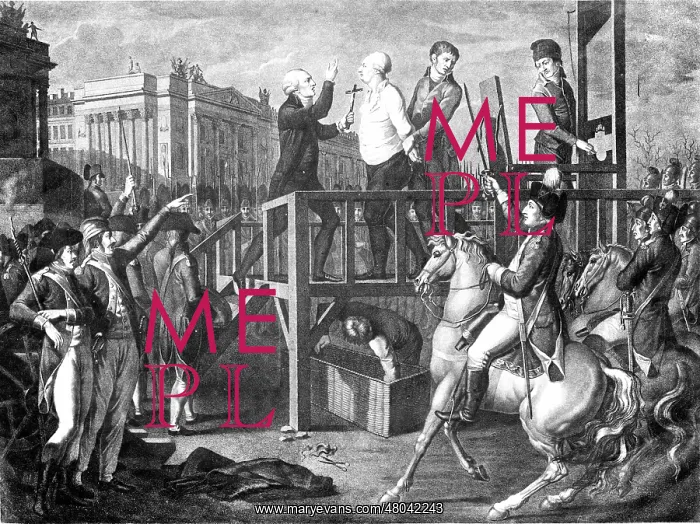 : Execution of the King Louis : Execution of the King Louis