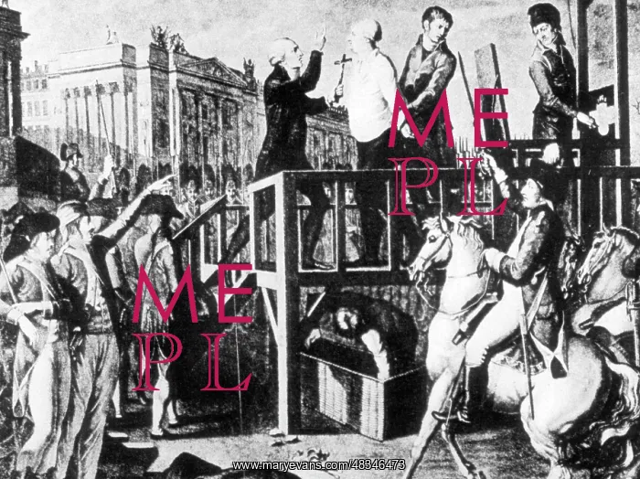 : Execution of King Louis XVI, 1793 : Execution of King Louis XVI, 1793