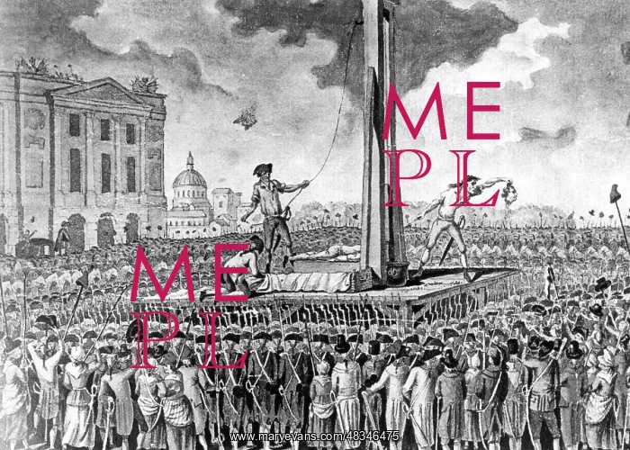 : Execution of King Louis XVI, 1793 : Execution of King Louis XVI, 1793