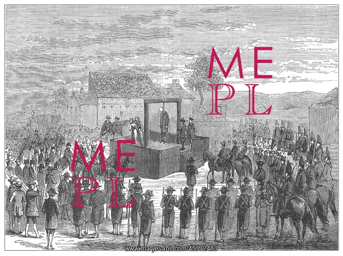 : Execution of Lord Ferrers : Execution of Lord Ferrers