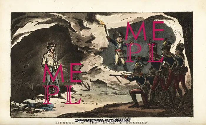 : Execution of Louis Antoine de Bourbon, Duke : Execution of Louis Antoine de Bourbon, Duke