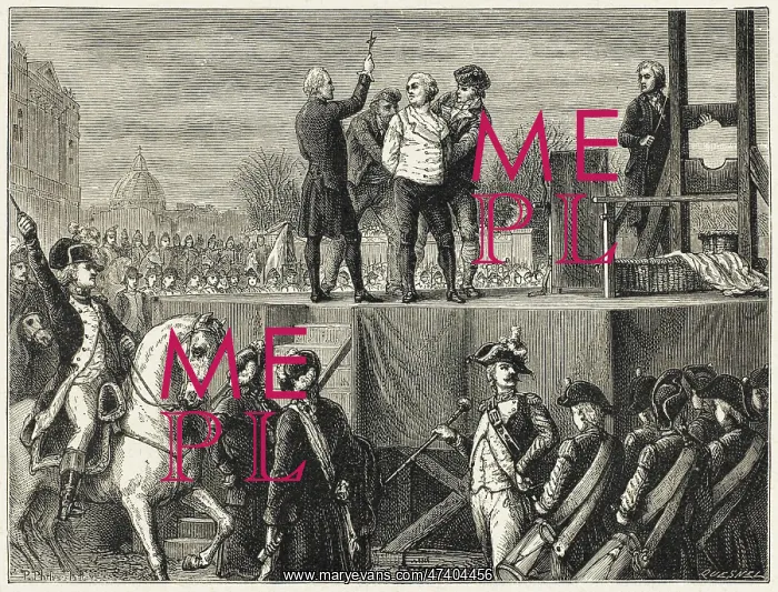 : EXECUTION OF LOUIS XVI : EXECUTION OF LOUIS XVI