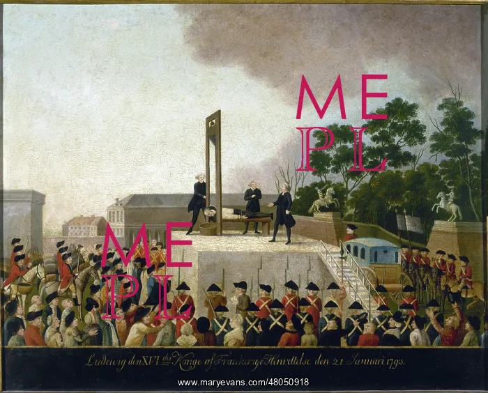: Execution De Louis XVI, Le 21 Janvier 1793 : Execution De Louis XVI, Le 21 Janvier 1793