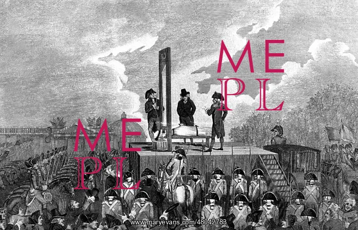 : Execution of Marie-Antoinette (1755-1793), Queen : Execution of Marie-Antoinette (1755-1793), Queen
