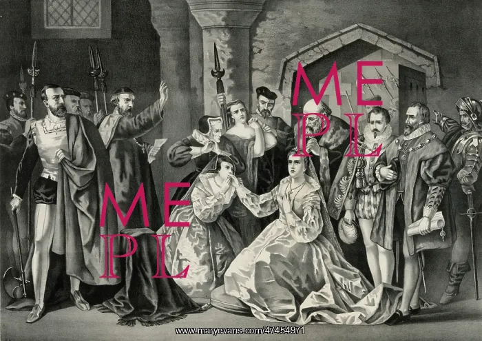 : The execution of Mary Stuart. The last moments : The execution of Mary Stuart. The last moments