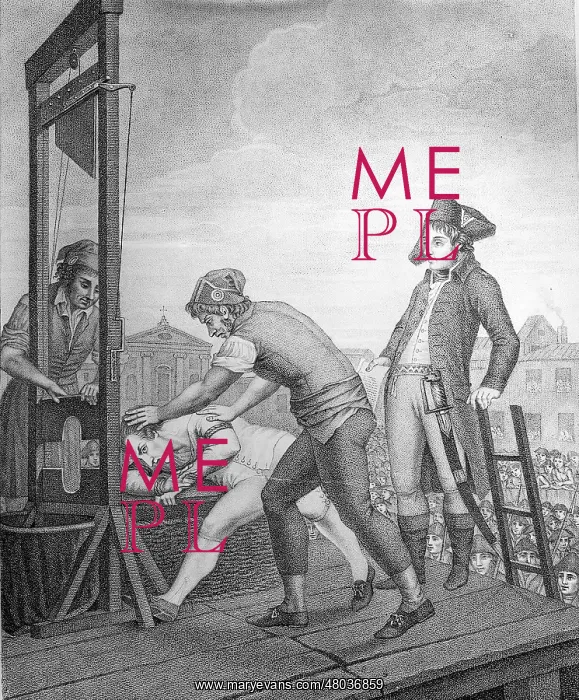 : Execution of Maximilien De Robespierre : Execution of Maximilien De Robespierre