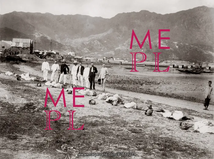 : Execution of Pirates, Kowloon, Hong Kong, 1891 : Execution of Pirates, Kowloon, Hong Kong, 1891