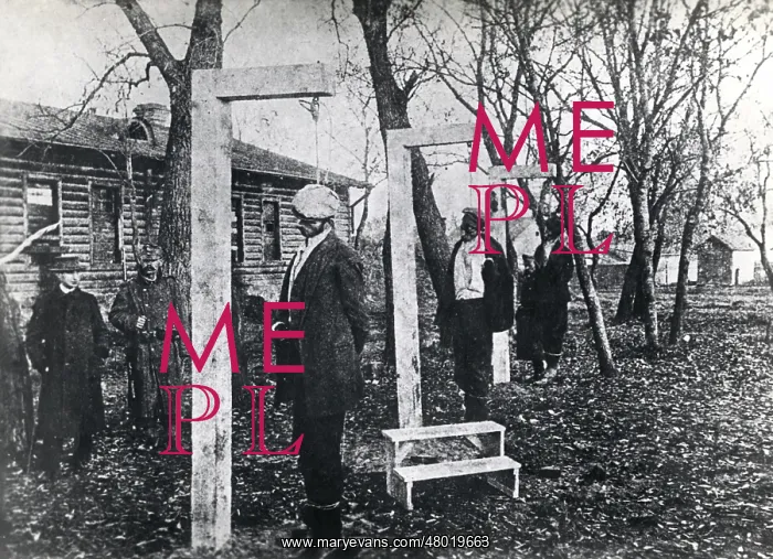 : Execution of three Russian spies, Eastern Front, WW1 : Execution of three Russian spies, Eastern Front, WW1
