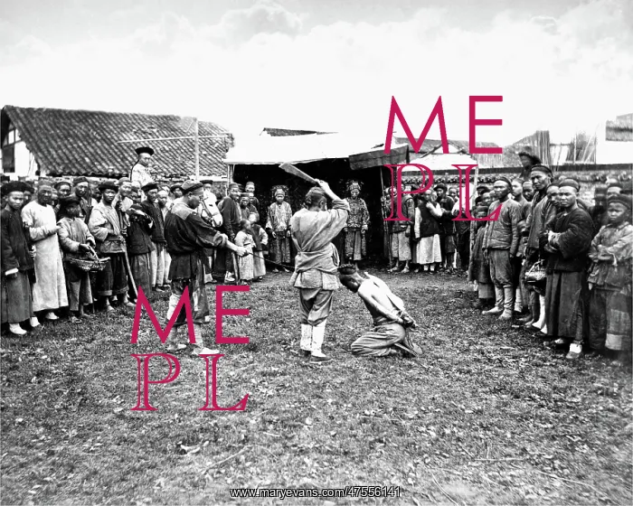  : Execution scene, China