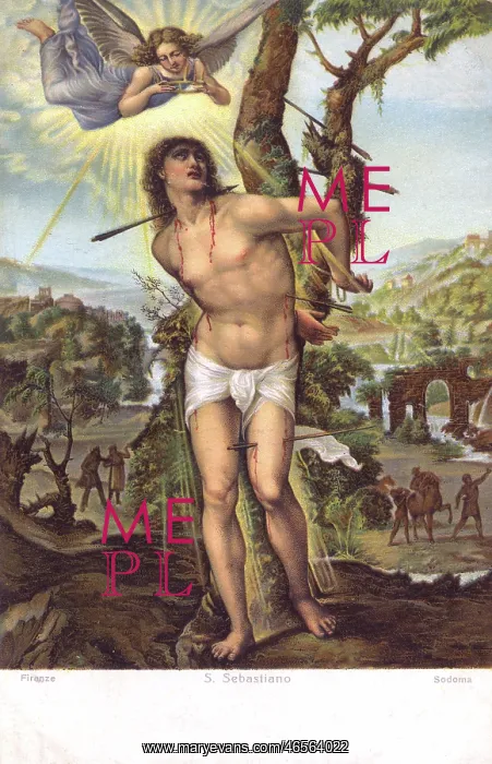 : The execution of St Sebastian : The execution of St Sebastian