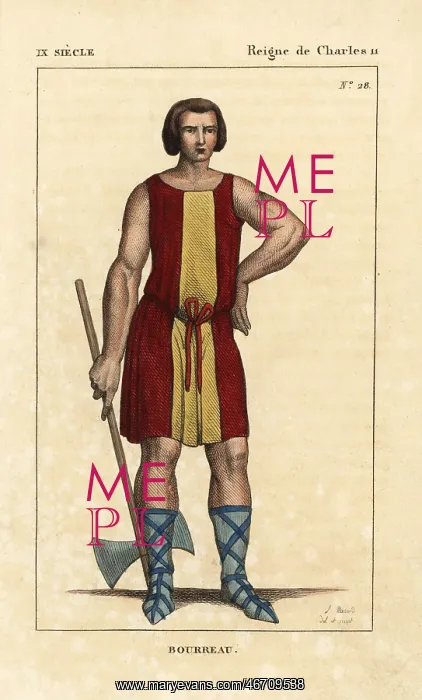 : Executioner, 9th century : Executioner, 9th century