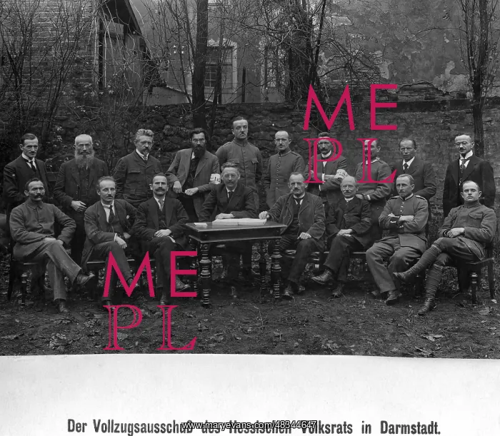: Executive Committee of the Hessian People's Council, 1919 : Executive Committee of the Hessian People's Council, 1919