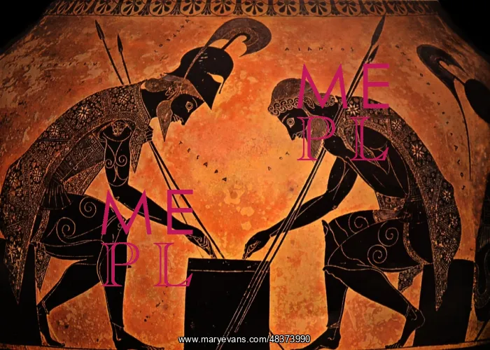 : Exekias's Vatican Amphora : Exekias's Vatican Amphora