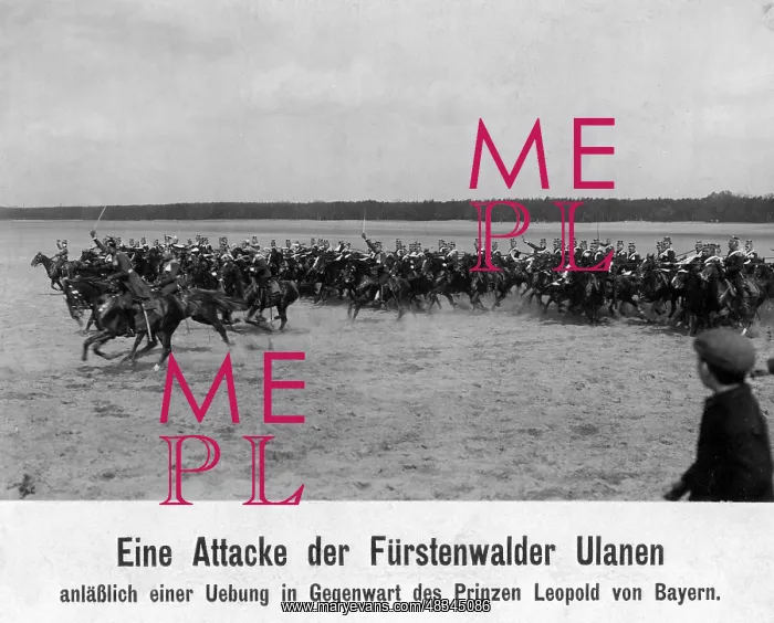 : Exercise of the Fuerstenwalde Uhlan regiment, 1912 : Exercise of the Fuerstenwalde Uhlan regiment, 1912