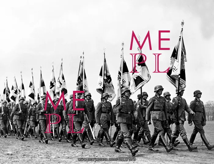 : Exercise of the guard regiment on the occasion of Hitler : Exercise of the guard regiment on the occasion of Hitler