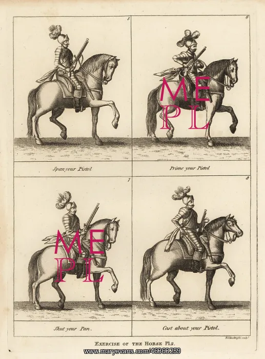 : Exercise of the horse : Exercise of the horse
