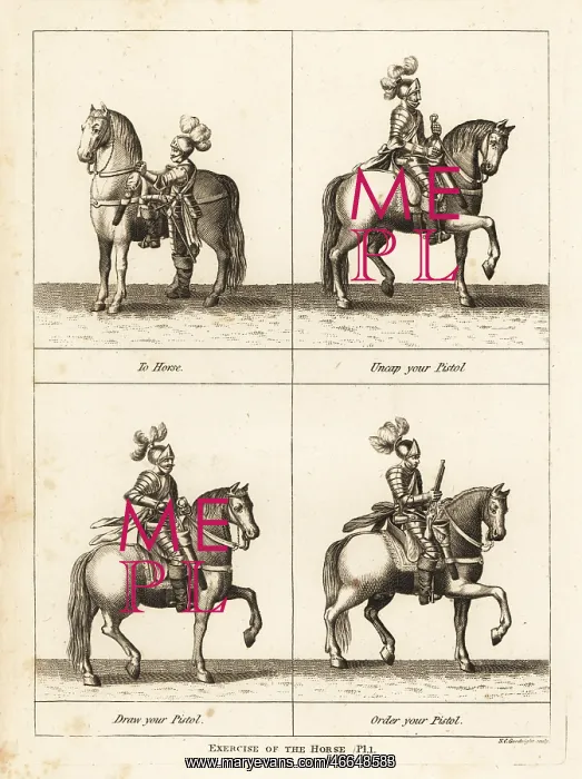 : Exercise of the horse : Exercise of the horse