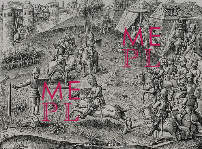 : Exercise of the quintain. Medieval chivalry training : Exercise of the quintain. Medieval chivalry training