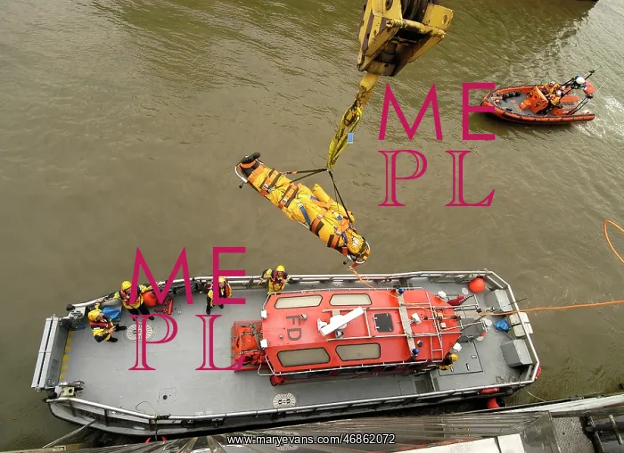 : Exercise Tideway at the Thames Barrier, Woolwich : Exercise Tideway at the Thames Barrier, Woolwich