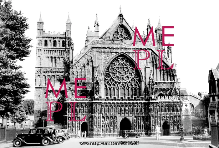  : Exeter, the Cathedral c1940